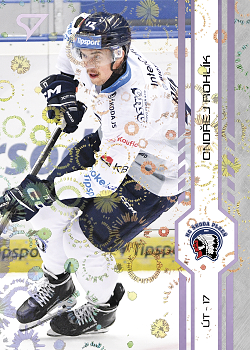 Ondrej Rohlik Plzen Tipsport ELH 2024/25 SportZoo 2. serie Puck Marks #347